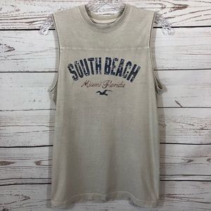 Surf Style South Beach Miami, Florida Graphic Tank